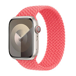 Bracelet Solo tressé pour Apple Watch | 44/45/46/49 mm - Taille 9 - Guava