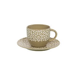 Table Passion Tasse à thé Tahini 22CL (lot de 6)