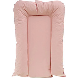 Matelas à langer - TINEO - Flocons - PVC - Rose poudré