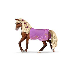 Schleich 42468 - Paso Fino Étalon - Couverture violette