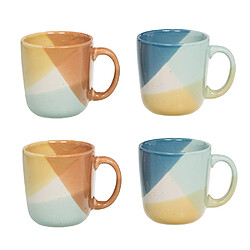 Table Passion Coffret de 4 mugs Graphi 39 cl