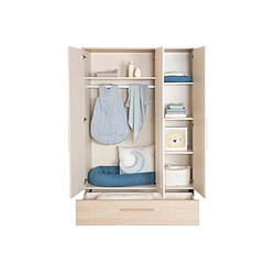 ROBA Sidney - Ensemble chambre bébé 3 pièces - Chêne/Beige pas cher
