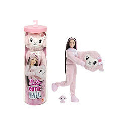 Barbie Cutie Reveal Agneau Câlin - 10 surprises - Rose