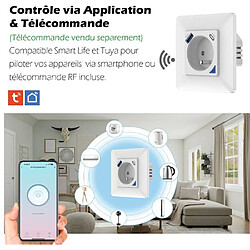 Avis KYF Prise encastrée intelligente - 3000W - USB-A & USB-C 20W - Wi-Fi