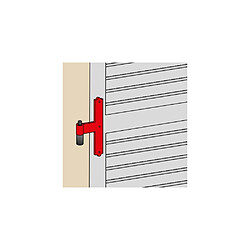 Torbel 40AS254 - Penture T 12 mm - 250 mm - Noir