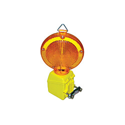TALIAPLAST 500203 - Balise clignotante jaune - Solaire/pile