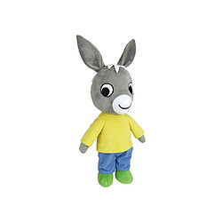 JEMINI Trotro - Peluche âne 57 cm - Gris et jaune