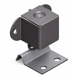 MONIN 281 030 - Loqueteau à pêne va-et-vient - Acier nickelé