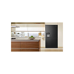Hisense RS818N4TFC - 632 L - Inox noir