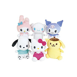 Jemini Sanrio Set 6 peluches kawaii - 17 cm