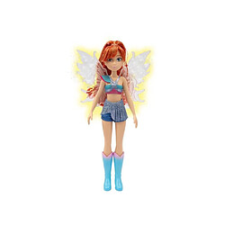 Winx WNX781 Bloom - 26 cm - Cheveux rouge-orange - Ailes lumineuses