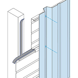 ETANCO CAPINOX P13 - 5,5 x 85 mm - RAL1015 - 100 pièces
