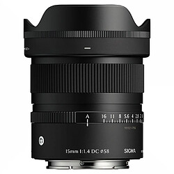SIGMA Objectif 15mm f/1.4 DC Contemporary compatible avec Sony E