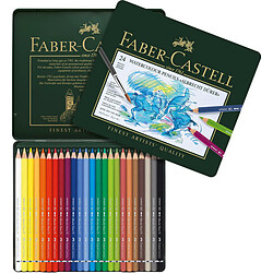 Crayon aquarelle Faber-Castell FC-117805, étui graphite Faber-Castell, 5 pièces