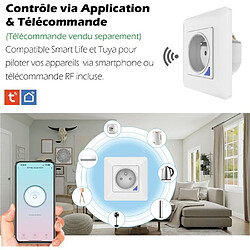 Avis Prise encastrée connectée intérieure - KYF - Wi-Fi - Avec compteur d'énergie