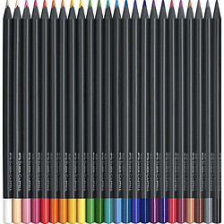 Faber-Castell FC-116613 Faber-Castell GRIP 2001 Étui de 10 crayons de couleur effaçables