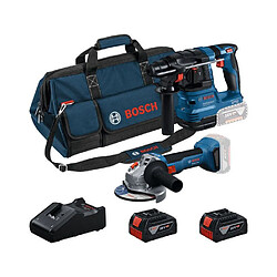 Bosch Professional 0615V0003C - GBH 18V-22 & GWS 18V-7 - 2x5.0Ah