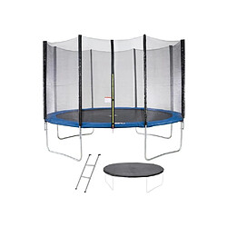 KANGUI MAXI ECO Ø360 cm - Filet, Échelle 2 marches, Housse - Bleu