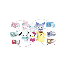 Jemini Sanrio Set 6 peluches kawaii - 17 cm