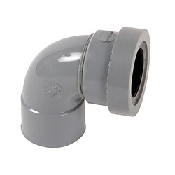 Nicoll CF88J - Coude 87,30° - Gris clair - Ø32 mm