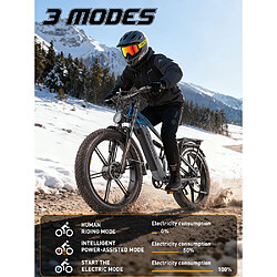 Acheter Vélo Électrique KIMDYMA K3 Double Moteur 1500W, Batterie Samsung 20Ah, Autonomie 90km