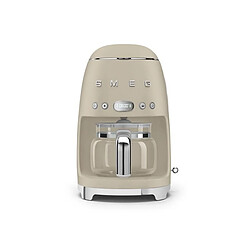 Cafetière filtre programmable 10 tasses 1050w beige lin - DCF02MLMEU - SMEG