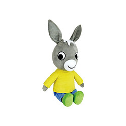 JEMINI Trotro - Peluche âne 57 cm - Gris et jaune