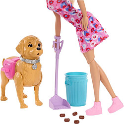 Acheter Barbie Famille & Amis Promenade & Potty Ensemble de Jeu avec Poupée et Accessoires
