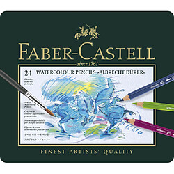 Crayon aquarelle Faber-Castell FC-117805, étui graphite Faber-Castell, 5 pièces