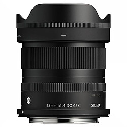 SIGMA Objectif 15mm f/1.4 DC Contemporary compatible avec Canon RF-S