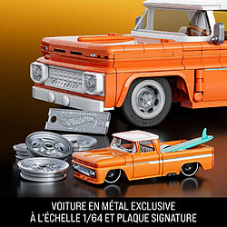Acheter Mattel Hot Wheels Custom '62 Chevy Pickup - 858 pièces - Orange métallisé
