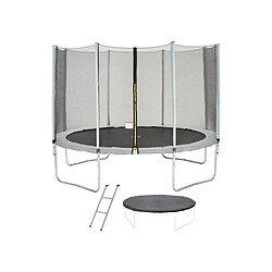 KANGUI Maxi Eco Ø360 cm - Gris - Filet, Échelle, Bâche