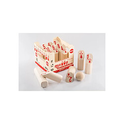 MECABOIS Quilles finlandaises Mölkky - 12 quilles - Bois naturel