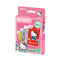 Cartamundi Hello Kitty 7 familles - 4 en 1 - Boîte rose