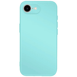Avizar Coque pour iPhone 17e Soft-Touch en Silicone Série Fast Cover Turquoise
