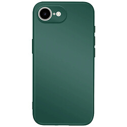 Avizar Coque pour iPhone 17e Soft-Touch en Silicone Série Fast Cover Vert foncé