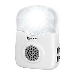 Geemarc Amplificateur de Sonnerie Externe 95dB Modèle CL12 pour Téléphone Fixe Blanc