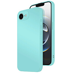 Avizar Coque pour iPhone 17e Soft-Touch en Silicone Série Fast Cover Turquoise pas cher