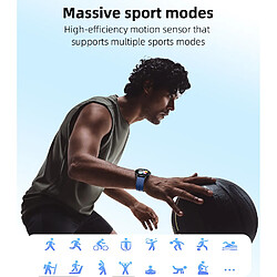 Acheter Yesido – Montre connectée étanche avec détection de santé, Bluetooth 5.2 et grande autonomi