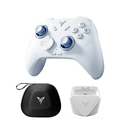 SOUNDSWEALTH Flydigi Direwolf 4 contrôleur de jeu sans fil prise en charge PC NINTENDO SWITCH - Blanc- D