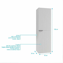 Acheter Aurlane Meuble colonne salle de bain