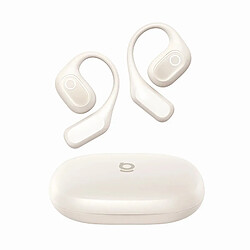 Soundcore Écouteurs open-ear true wireless, Bluetooth 6.0, basses boost, IPX5 - Blanc