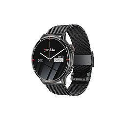 Yesido – Montre connectée avec appel HD, double bracelet, détection santé et boîtier en all