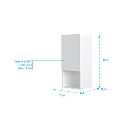 Acheter Aurlane Meuble colonne salle de bain