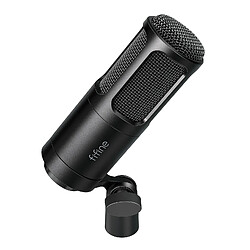 Microphone dynamique FIFINE XLR, micro de Podcast vocal avec motif cardioïde - K669D MIC