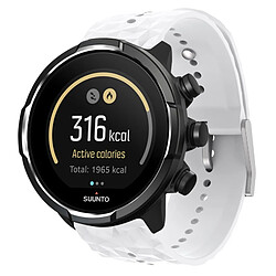 INF Bracelet de montre en silicone pour montre Suunto White Suunto 24mm