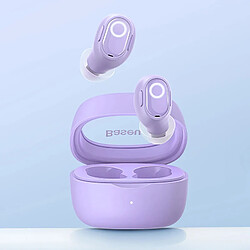 Écouteurs Baseus Bowie WM02 – Bluetooth 5.3 - 25h d'autonomie - Purple
