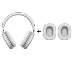 SOUNDSWEALTH Picun F8 Pro ANC – Casque Sans Fil Audio Spatial 3D & ANC -52 dB - Argent + Earpads