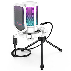 Microphone USB FIFINE Ampligame - Gaming et Streaming avec Filtre Anti-Pop, Suspension Anti