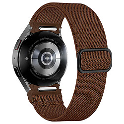 INF Bracelet de montre Samsung, bracelet de montre en nylon pour Samsung Watch 4/5/6 Brown